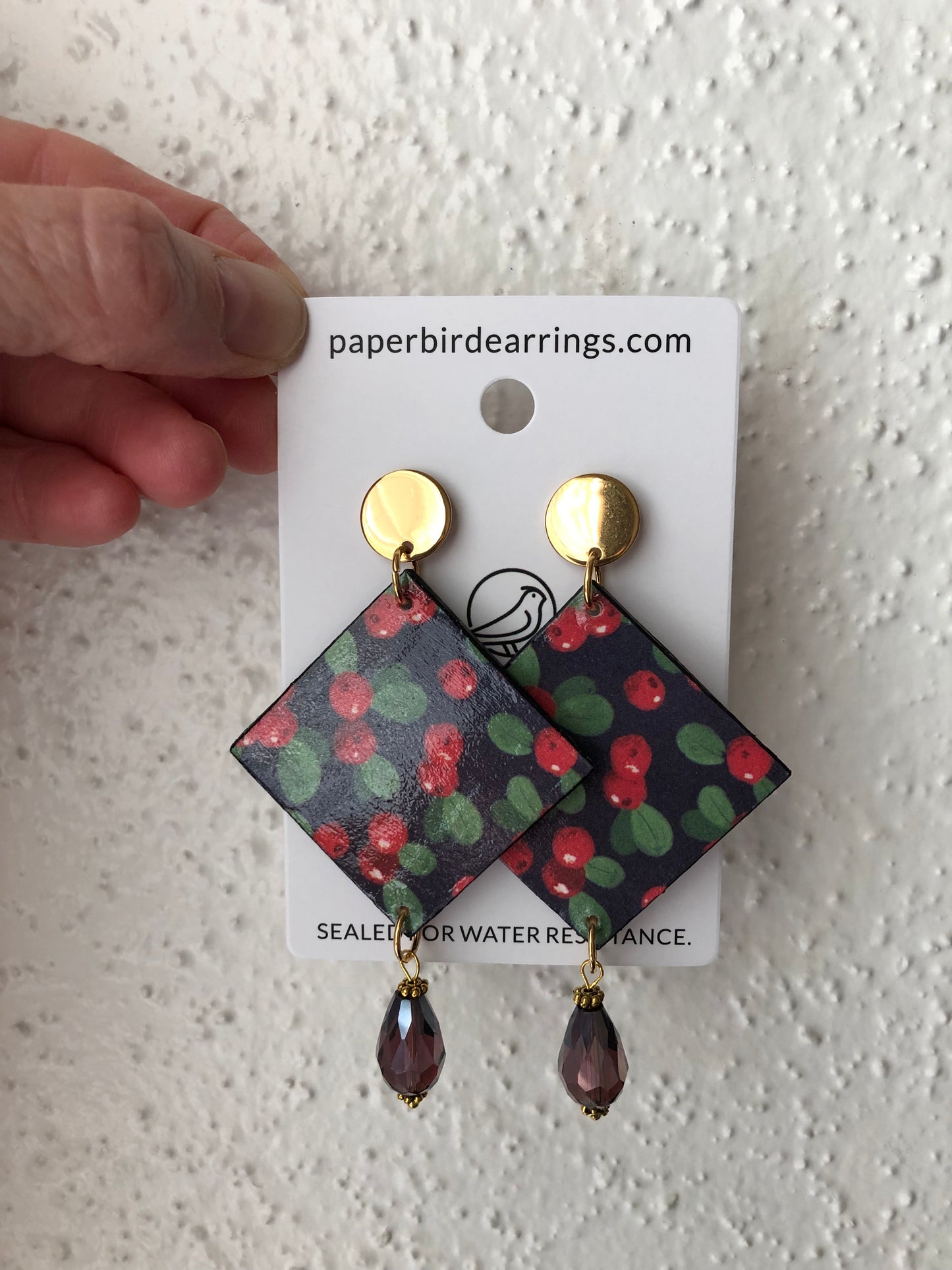 Cherry earrings