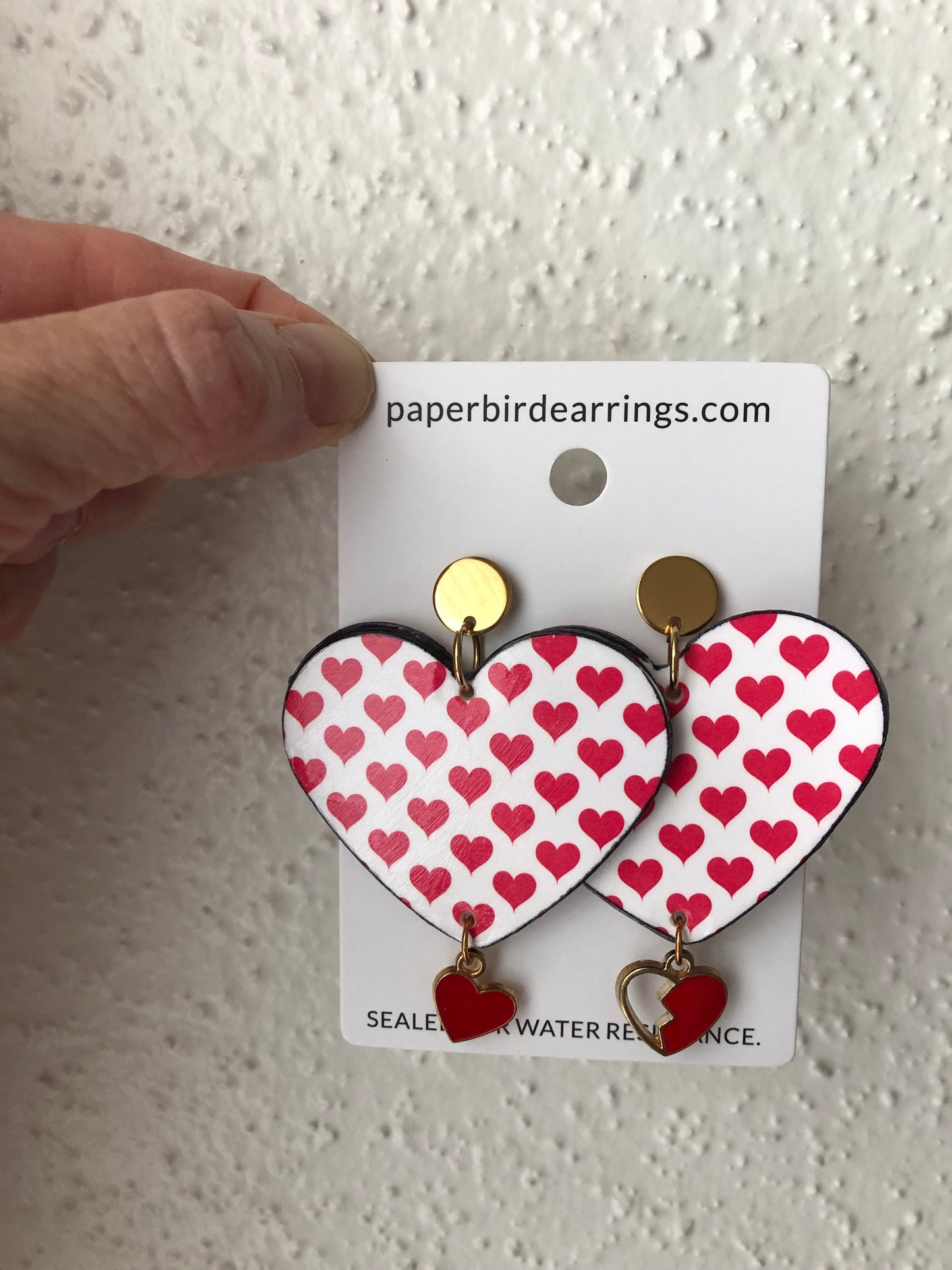 Red hearts