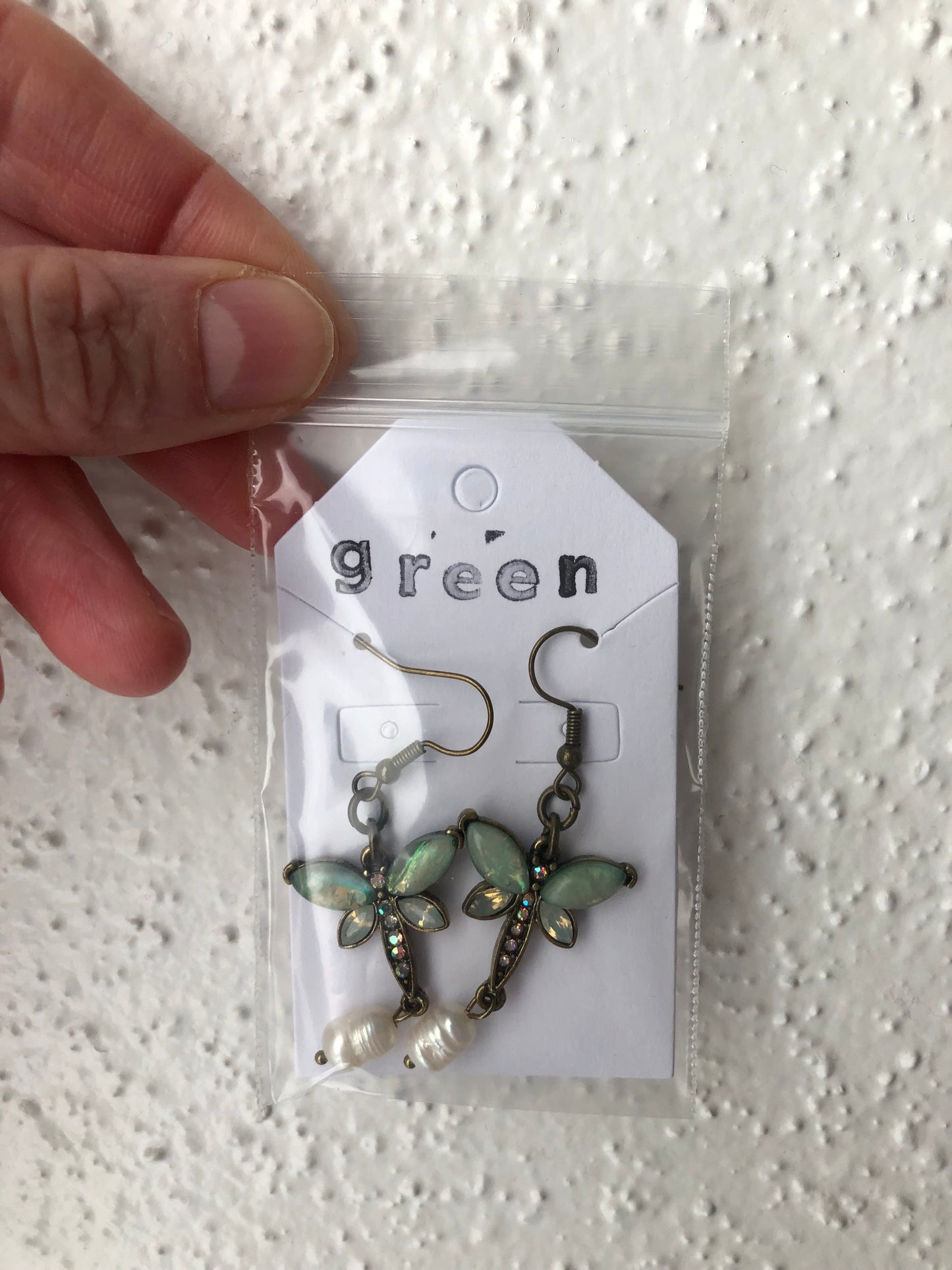 Dragonfly earrings