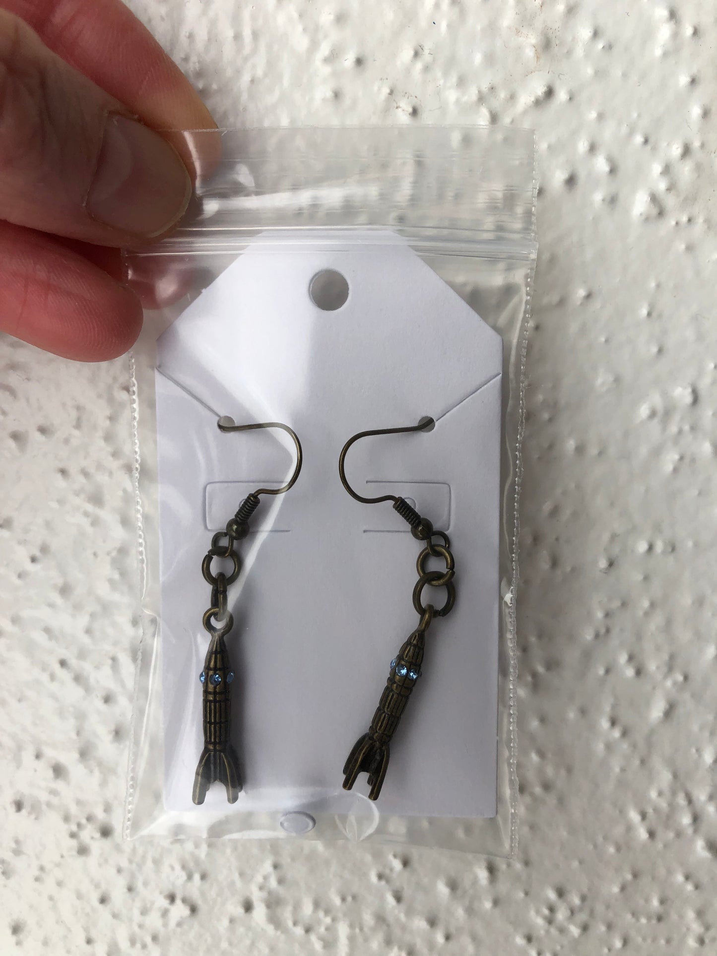 Rocket earrings