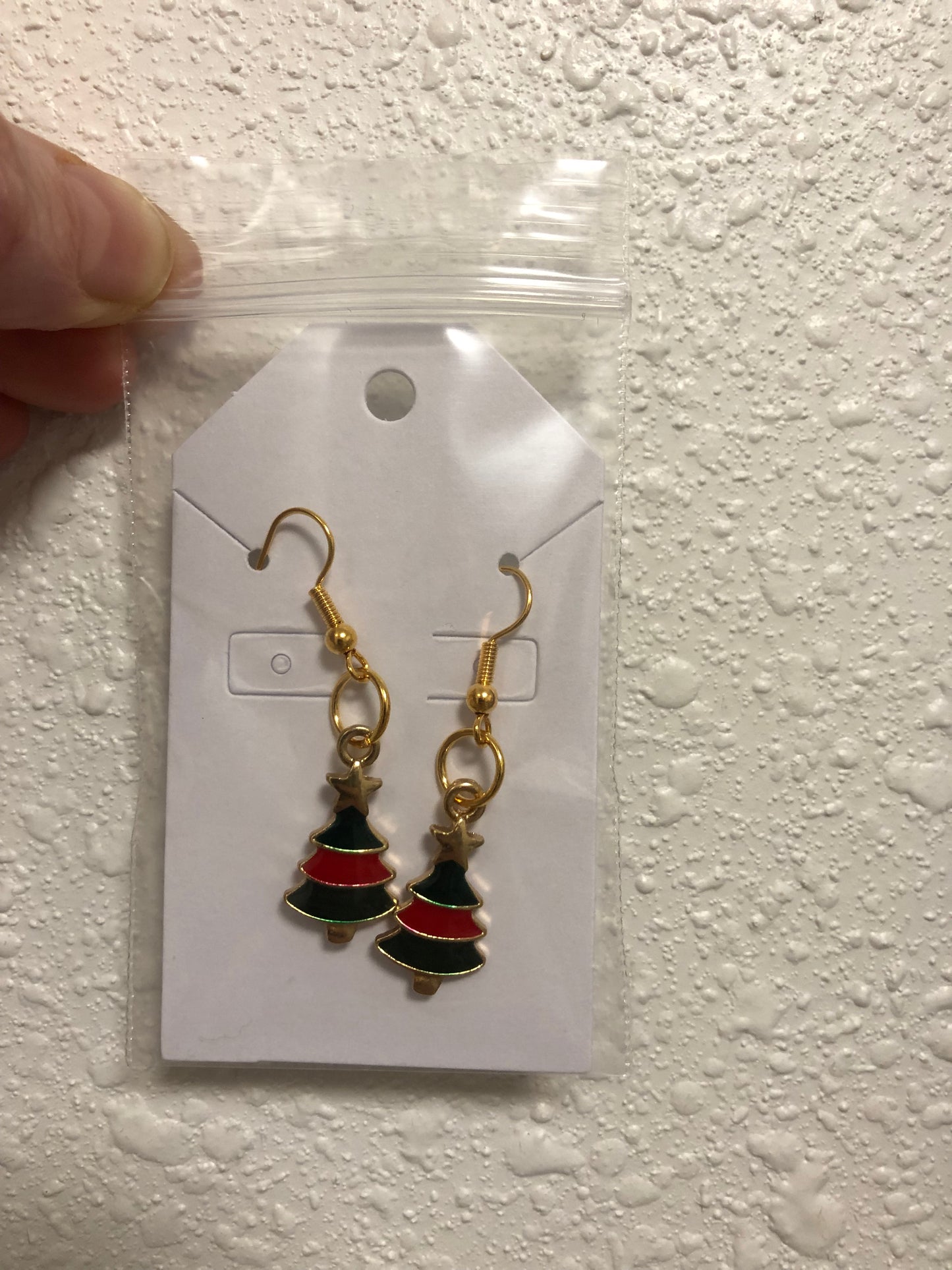 Christmas ornament earrings
