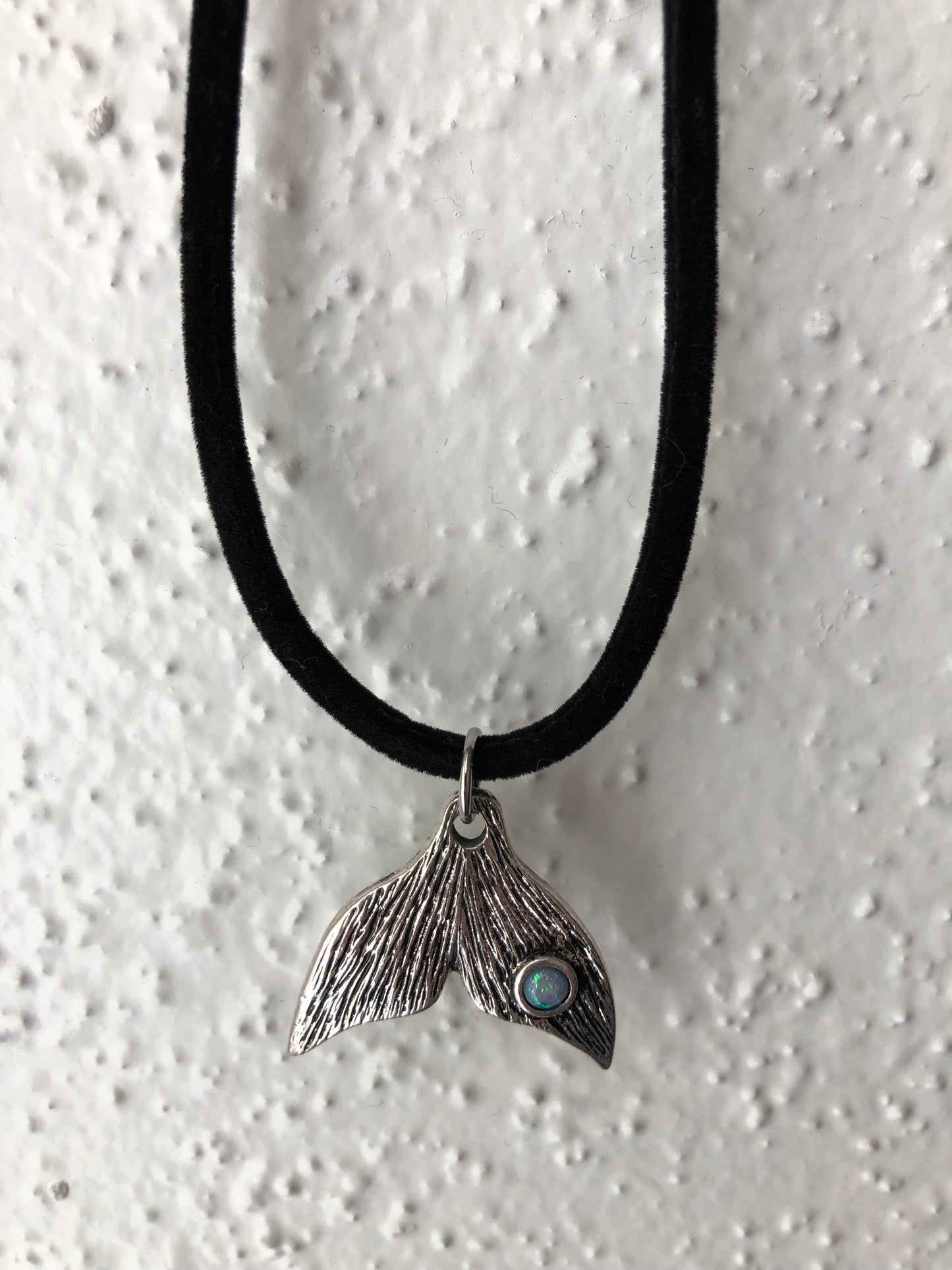 Whale tail necklace