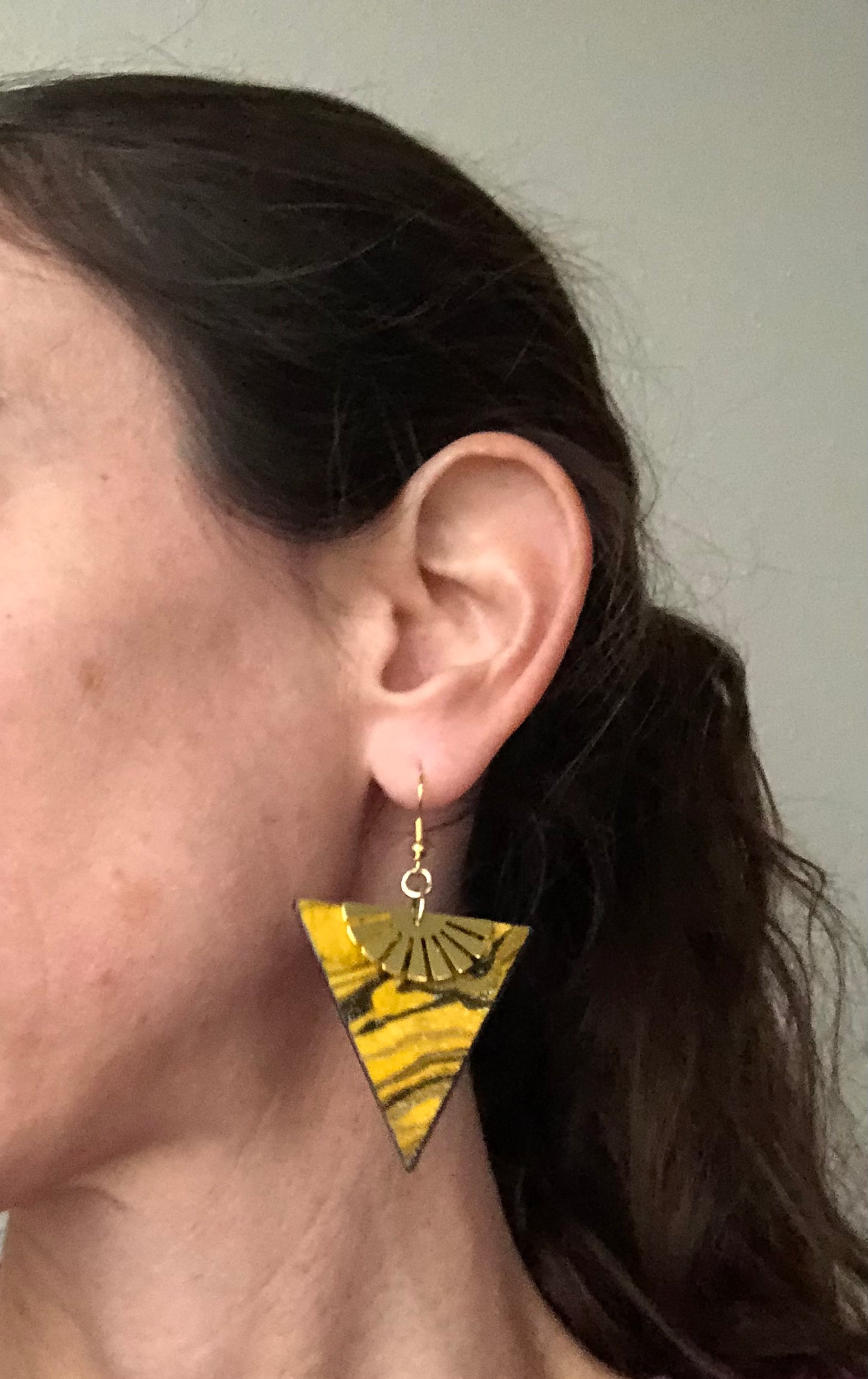 Yellow Marble Triangle