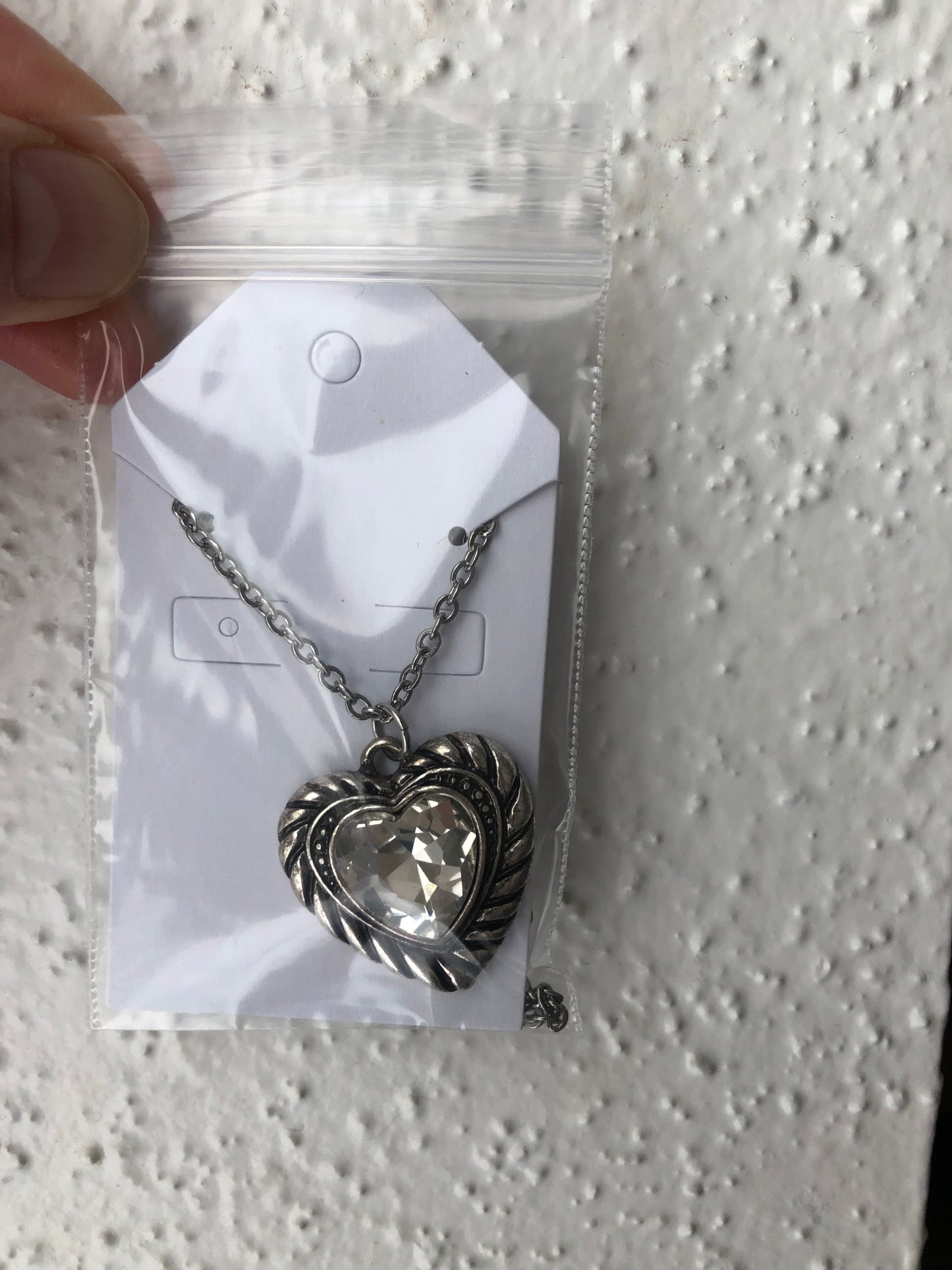 Antique heart necklace