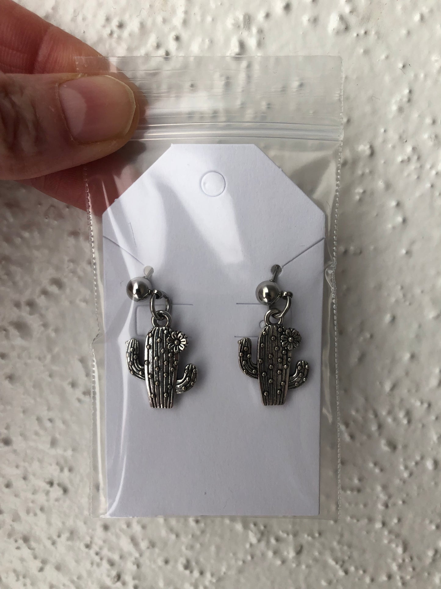 Cactus earrings