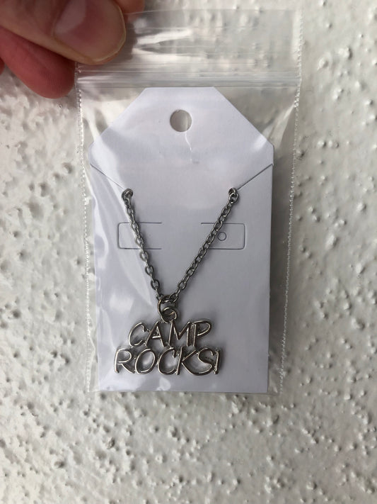 Camp rocks necklace