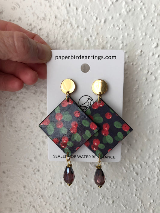 Cherry earrings