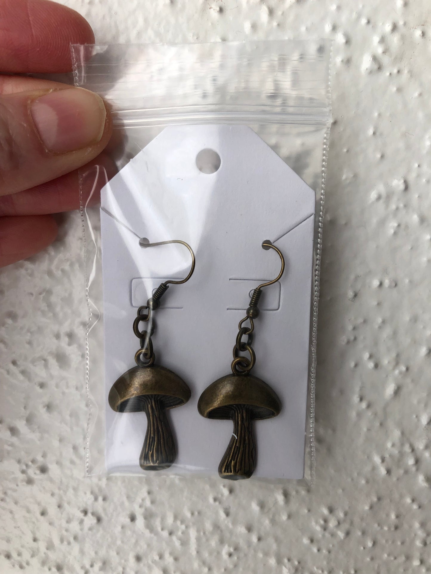 Mushroom earrings