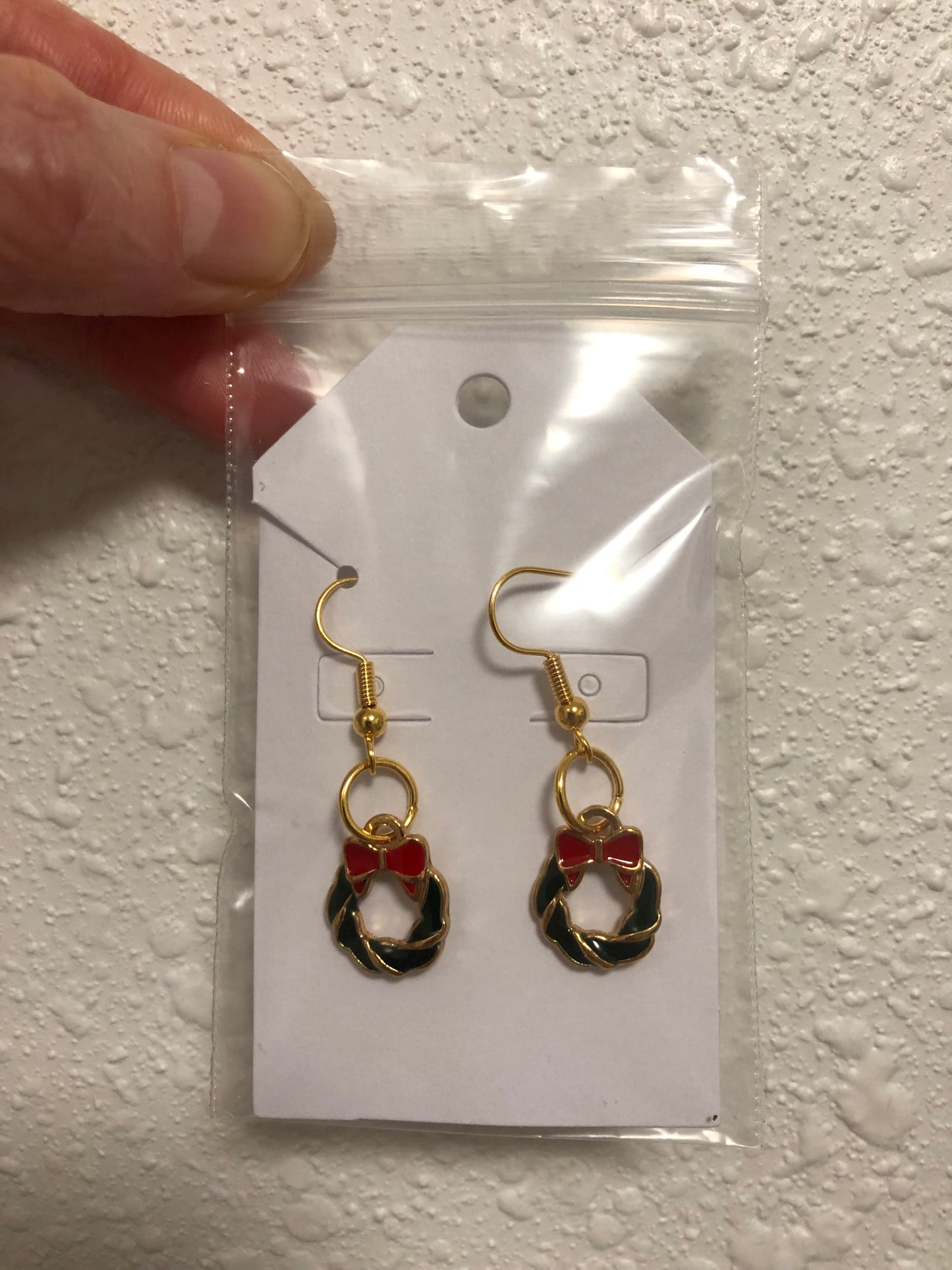 Christmas ornament earrings