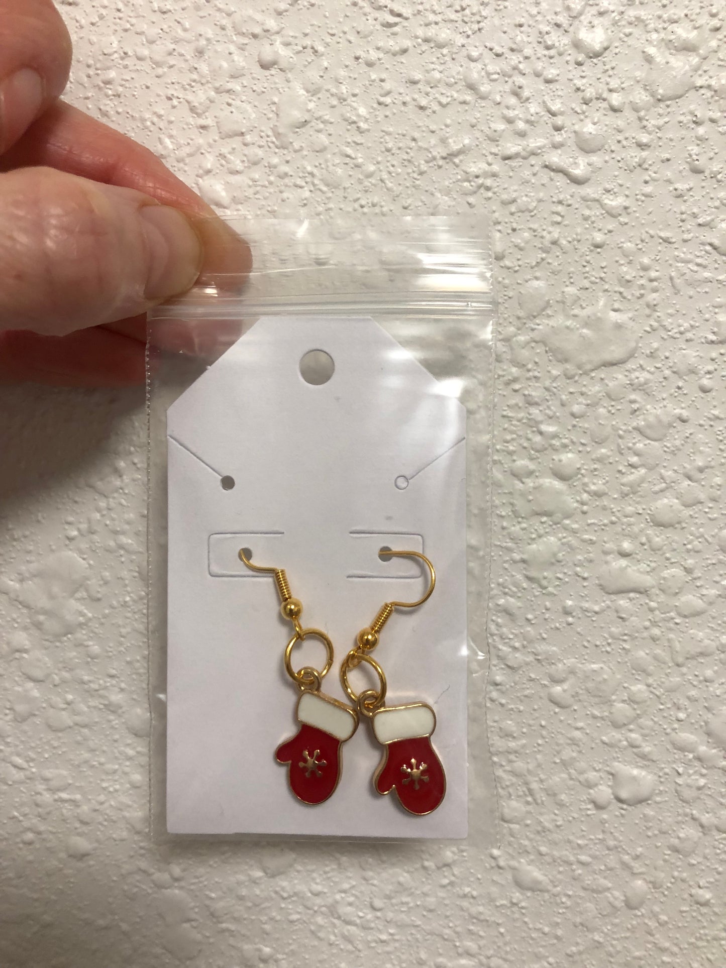 Christmas ornament earrings
