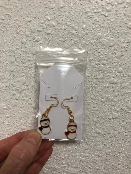 Christmas ornament earrings