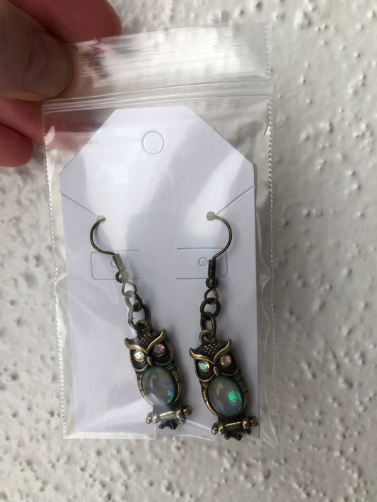 Owl earrings