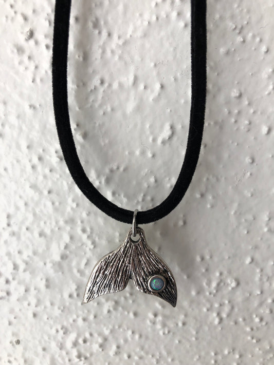 Whale tail necklace